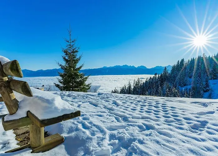 Atemberaubende Aussicht, Direkter Pistenzugang